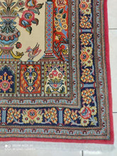 Charger l&#39;image dans la galerie, Tapis Ghom noué main n°18929_160×108

