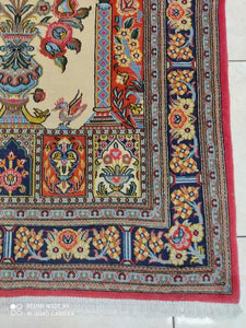 Tapis Ghom noué main n°18929_160×108
