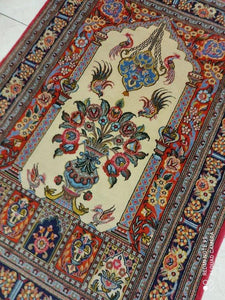 Tapis Ghom noué main n°18929_160×108