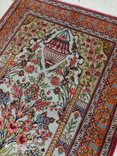 Charger l'image dans la galerie, Tapis Ghom noué main n°16652_160×110
