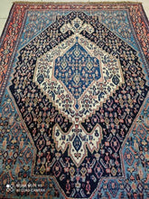 Charger l&#39;image dans la galerie, Tapis Antique Senneh tissé main n°14301_164×118
