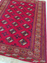 Charger l&#39;image dans la galerie, Tapis Torkaman noué main n°18966_165×137
