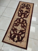 Charger l'image dans la galerie, Tapis afghan tissé main n°313K_165×62
