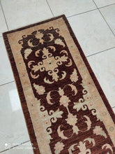 Charger l'image dans la galerie, Tapis afghan tissé main n°313K_165×62
