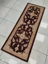 Charger l'image dans la galerie, Tapis afghan tissé main n°313K_165×62
