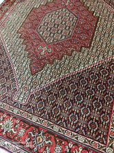 Charger l'image dans la galerie, Tapis Senneh tissé main n°19517_170×127
