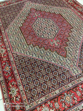 Charger l'image dans la galerie, Tapis Senneh tissé main n°19517_170×127
