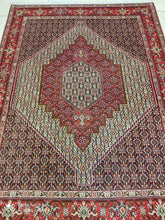 Charger l'image dans la galerie, Tapis Senneh tissé main n°19516_170×128
