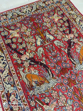 Charger l&#39;image dans la galerie, Tapis Antique Ispahan tissé main n°12922_175×107
