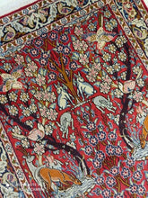 Charger l&#39;image dans la galerie, Tapis Antique Ispahan tissé main n°12922_175×107
