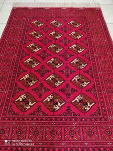 Tapis Torkaman tissé main n°17882_175×130