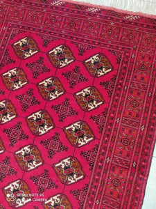 Tapis Torkaman tissé main n°17882_175×130