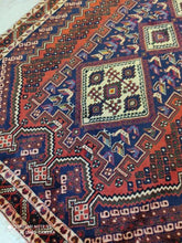 Charger l'image dans la galerie, Tapis Afchar fait main n°17237_180×117
