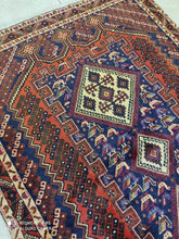 Charger l'image dans la galerie, Tapis Afchar fait main n°17237_180×117
