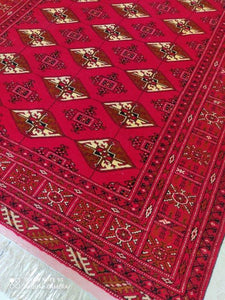 Tapis Torkaman tissé main n°17945_180×130