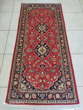 Charger l&#39;image dans la galerie, Tapis Kachan fait main n°18380_180×83
