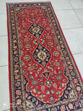 Charger l&#39;image dans la galerie, Tapis Kachan fait main n°18380_180×83
