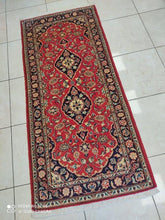 Charger l&#39;image dans la galerie, Tapis Kachan fait main n°18380_180×83
