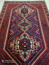 Charger l&#39;image dans la galerie, Tapis Afchar fait main n°17289_185×130
