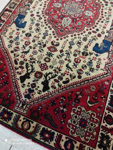 Tapis Abadeh fait main n°19319_188×103