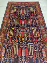 Charger l'image dans la galerie, Tapis Bakhtiar tissé main n°12906_190×104
