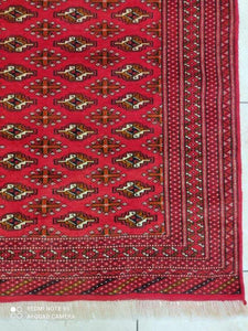 Tapis Torkaman noué main n°19314_190×120