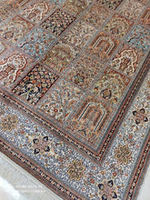 Charger l&#39;image dans la galerie, Tapis Cachemire soie tissé main n°112_190×126
