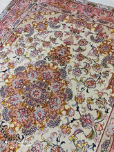 Charger l'image dans la galerie, Tapis Tabriz noué main n°18931_190×148
