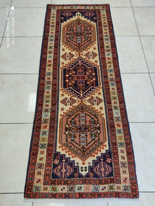 Tapis Ardebil fait main n°14019_191×70