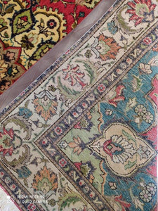 Tapis Antique Tabriz noué main n°19183_192×140