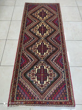 Charger l'image dans la galerie, Tapis Afchar fait main n°18813_192×75
