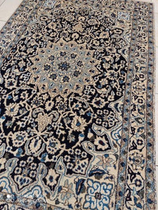 Tapis Nain fait main n°9150_195×122