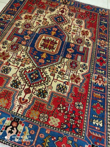 Tapis Nahavand tissé main n°9315_195×138