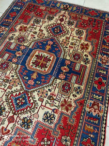 Tapis Nahavand tissé main n°9315_195×138