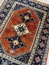 Charger l&#39;image dans la galerie, Tapis Abadeh tissé main n°16620_195×150
