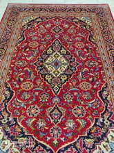 Charger l&#39;image dans la galerie, Tapis Kachan fait main n°17064_196×136
