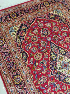 Tapis Kachan fait main n°17064_196×136
