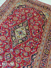 Charger l&#39;image dans la galerie, Tapis Kachan fait main n°17064_196×136
