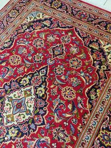 Tapis Kachan fait main n°17064_196×136