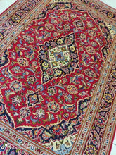 Charger l&#39;image dans la galerie, Tapis Kachan fait main n°17064_196×136
