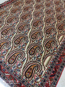 Tapis Sirjand tissé main n°15175_198×132