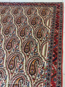 Tapis Sirjand tissé main n°15175_198×132