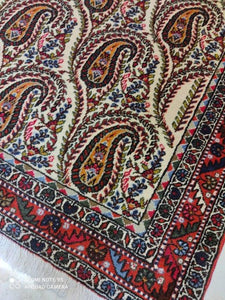 Tapis Sirjand tissé main n°15175_198×132