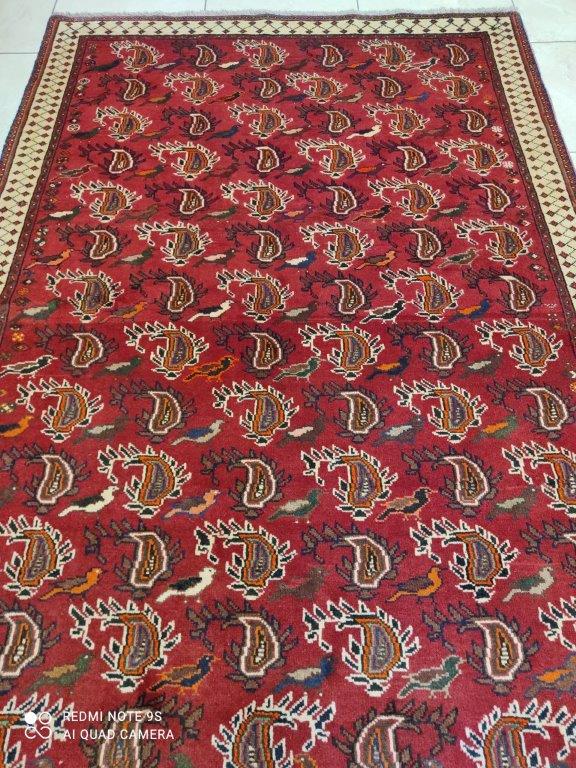 Tapis Ghachghai noué main n°8337_198×135