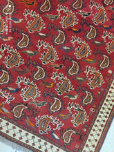 Charger l&#39;image dans la galerie, Tapis Ghachghai noué main n°8337_198×135
