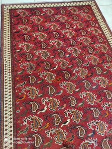 Tapis Ghachghai noué main n°8337_198×135