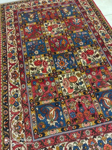 Tapis Tchalechotor tissé main n°9237_200×125