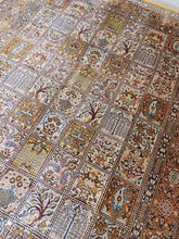 Charger l&#39;image dans la galerie, Tapis Ghom soie tissé main n°11604_200×128
