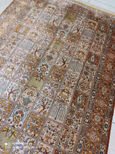 Charger l&#39;image dans la galerie, Tapis Ghom soie tissé main n°11604_200×128
