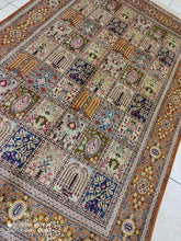 Charger l&#39;image dans la galerie, Tapis Ghom soie noué main n°15238_200×132
